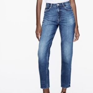 Zara 1975 high rise Mom Jeans